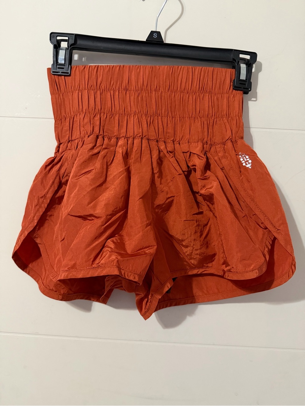 Free People Movement Orange Athletic Shorts Size XS